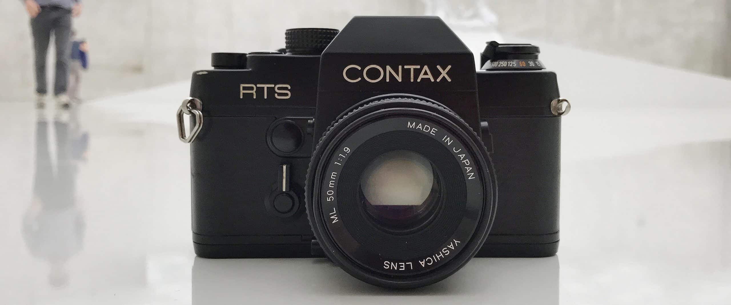 Foto der Contax RTS von vorne