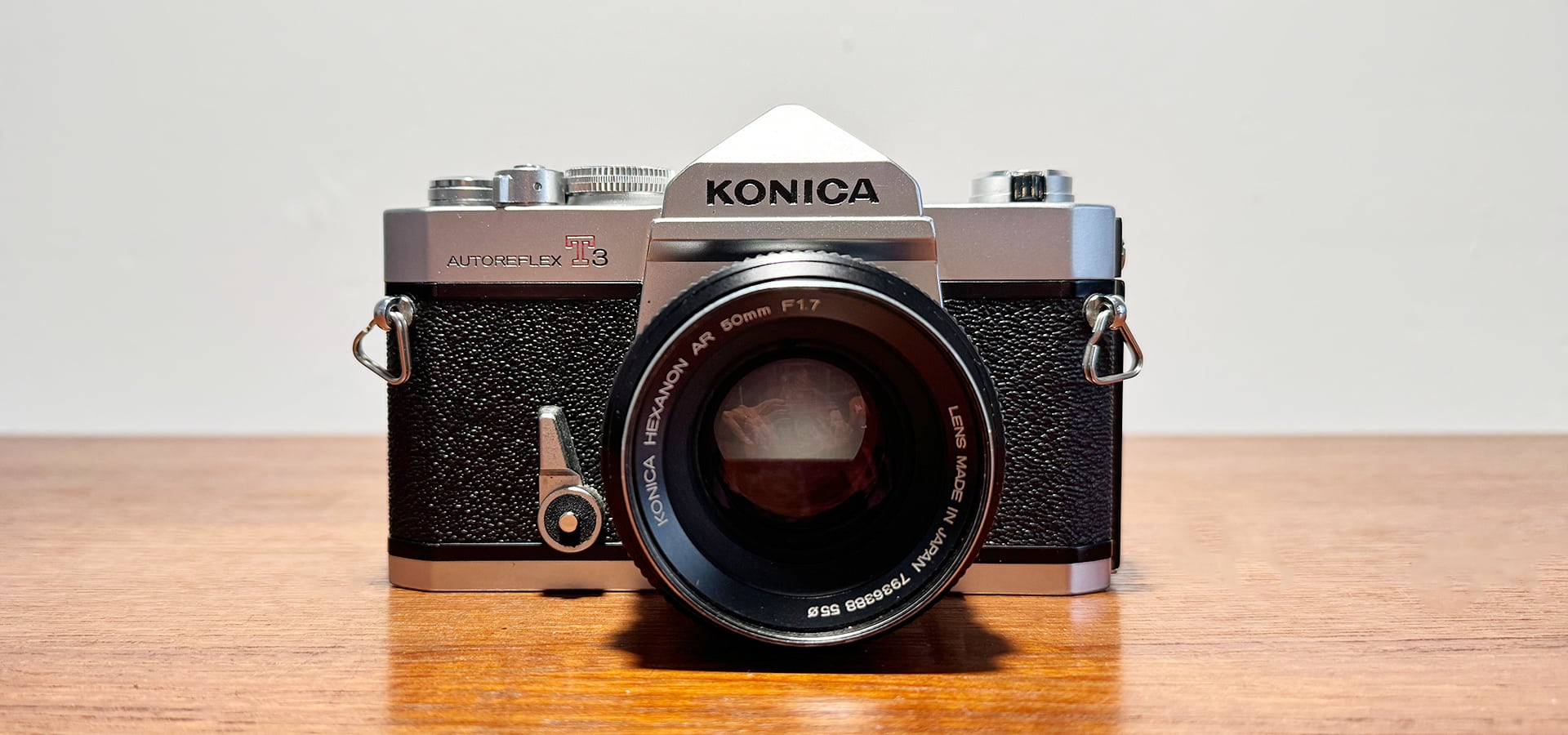 Foto der Contax RTS von vorne